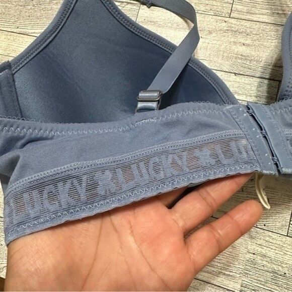 LUCKY BRAND FULL COVERAGE LINED BLUE BRA 42D - Picture 8 of 10